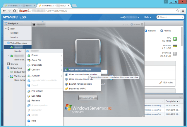 VMware_Host_Client_3